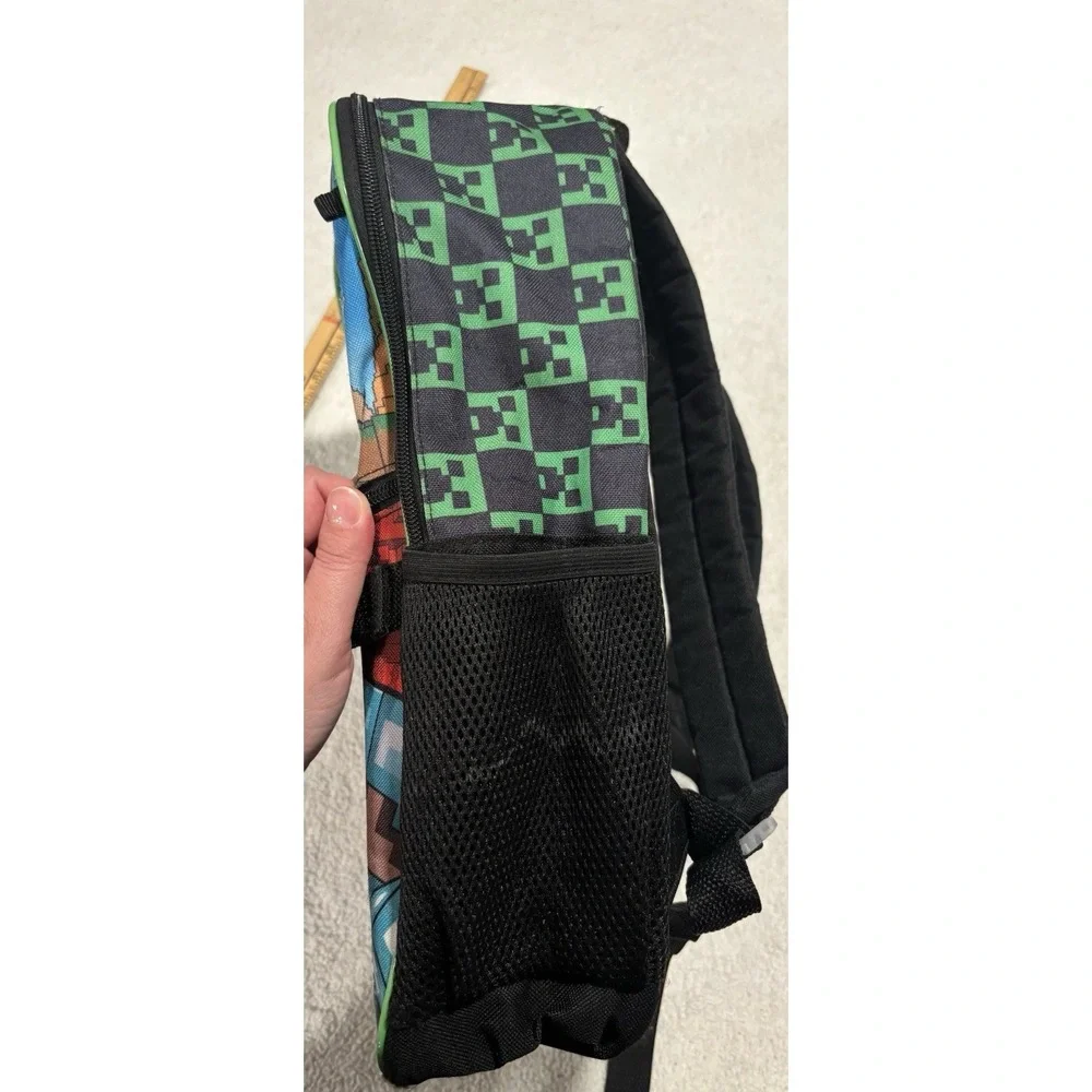 Minecraft‎ 16 Inch Backpack With Cushions Straps